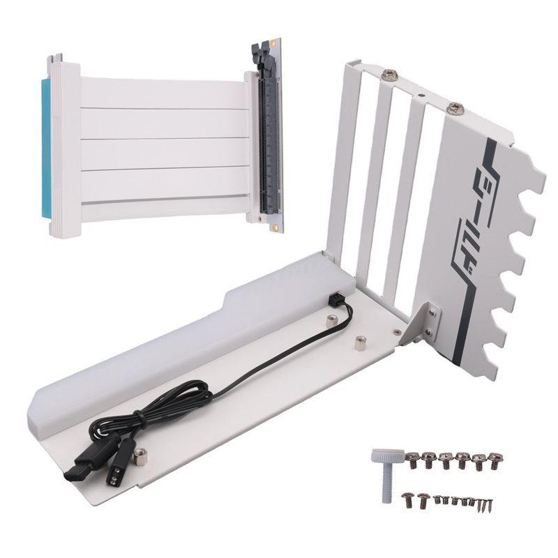 Feine Textur – Vertikale GPU-M – Pcie 4.0 X16 Riser Cable 90 Degree Bewertung und Preis