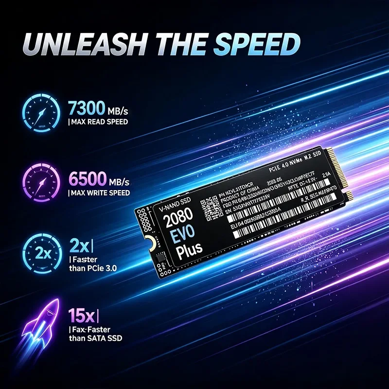 2080 EVO Plus M.2 NVMe 2280 PC – M.2 Nvme 4Tb Pcie 4.0 Ssd Bewertung und Preis